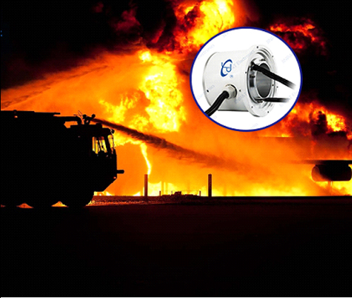 Bague collectrice conductrice spéciale pour camions de pompiers JINPAT