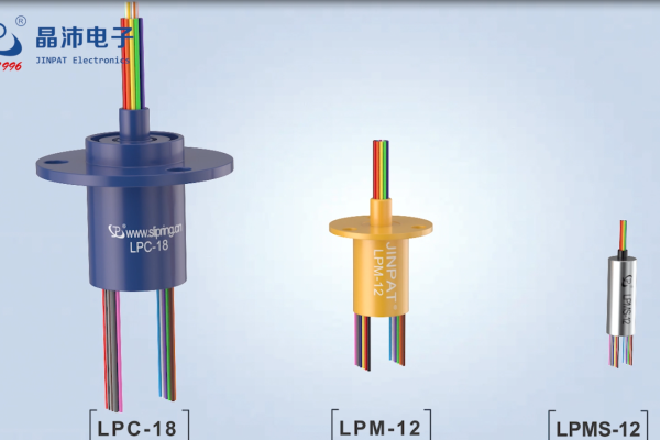 3D display for JINPAT miniature slip ring
