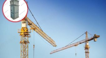 Grue à tour assistée par bague collectrice à courant élevé JINPAT