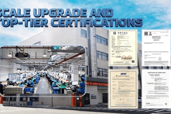 JINPAT Electronics : Expansion d'Usine et Innovation en Collecteurs Tournants