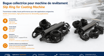 JINPAT présente un nouveau collecteur tournant développé pour les systèmes d’enduction